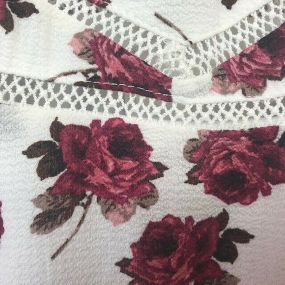 B Darlin Junior 15/16 White Floral Dress NWT CI56 - Picture 6 of 7